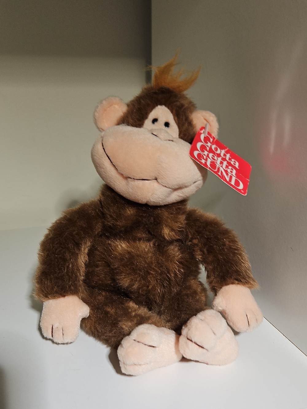 Gund Brown Plush Monkey
